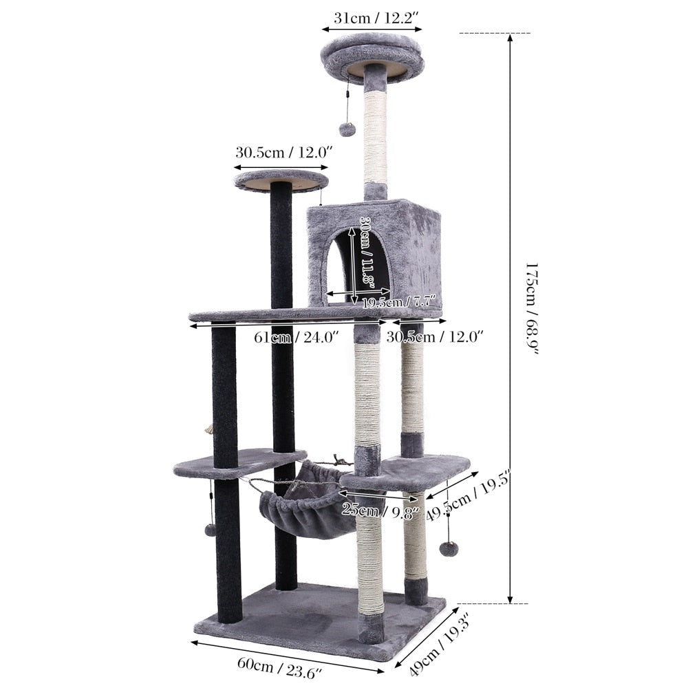 4 Level Heights: Cat Tree