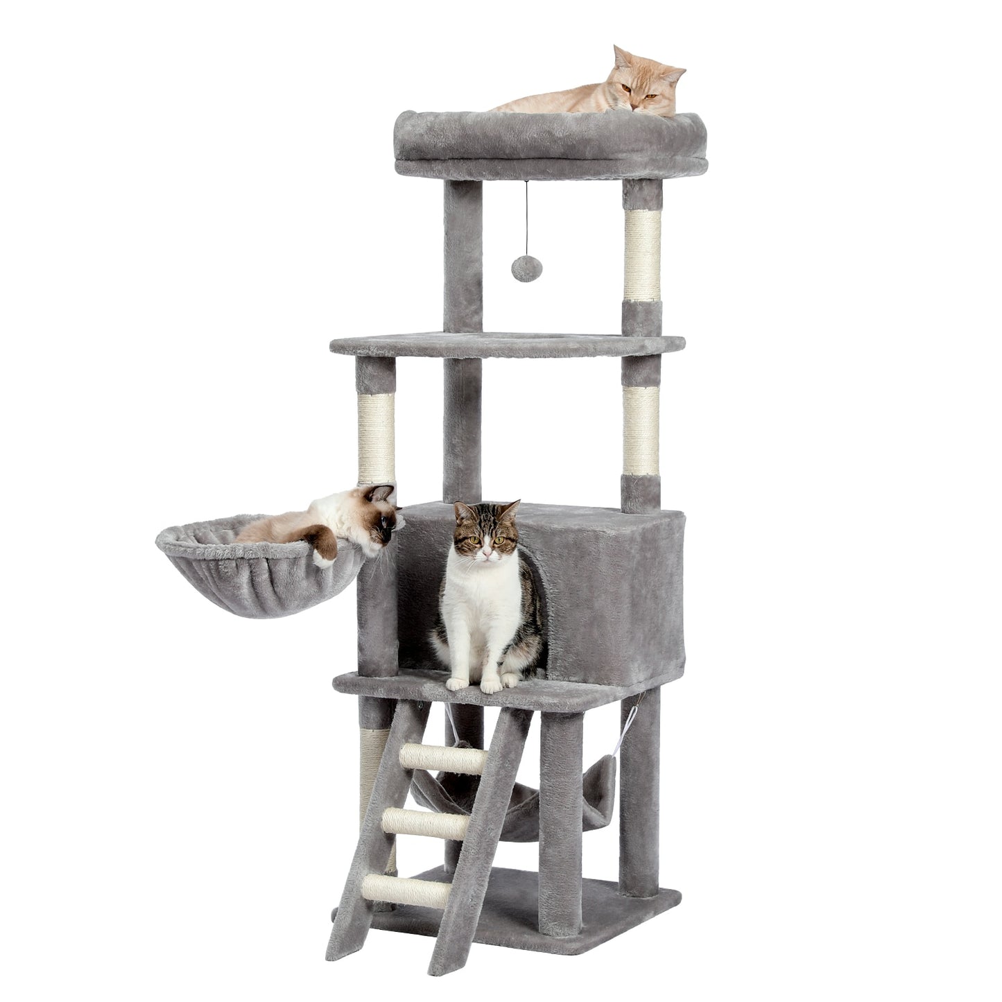 Extended Hammock 4 Level Cat Tree