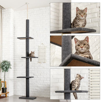 Multi-Platform Spire: Tall Cat Tree