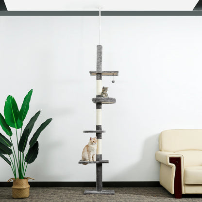 Multi-Platform Spire: Tall Cat Tree